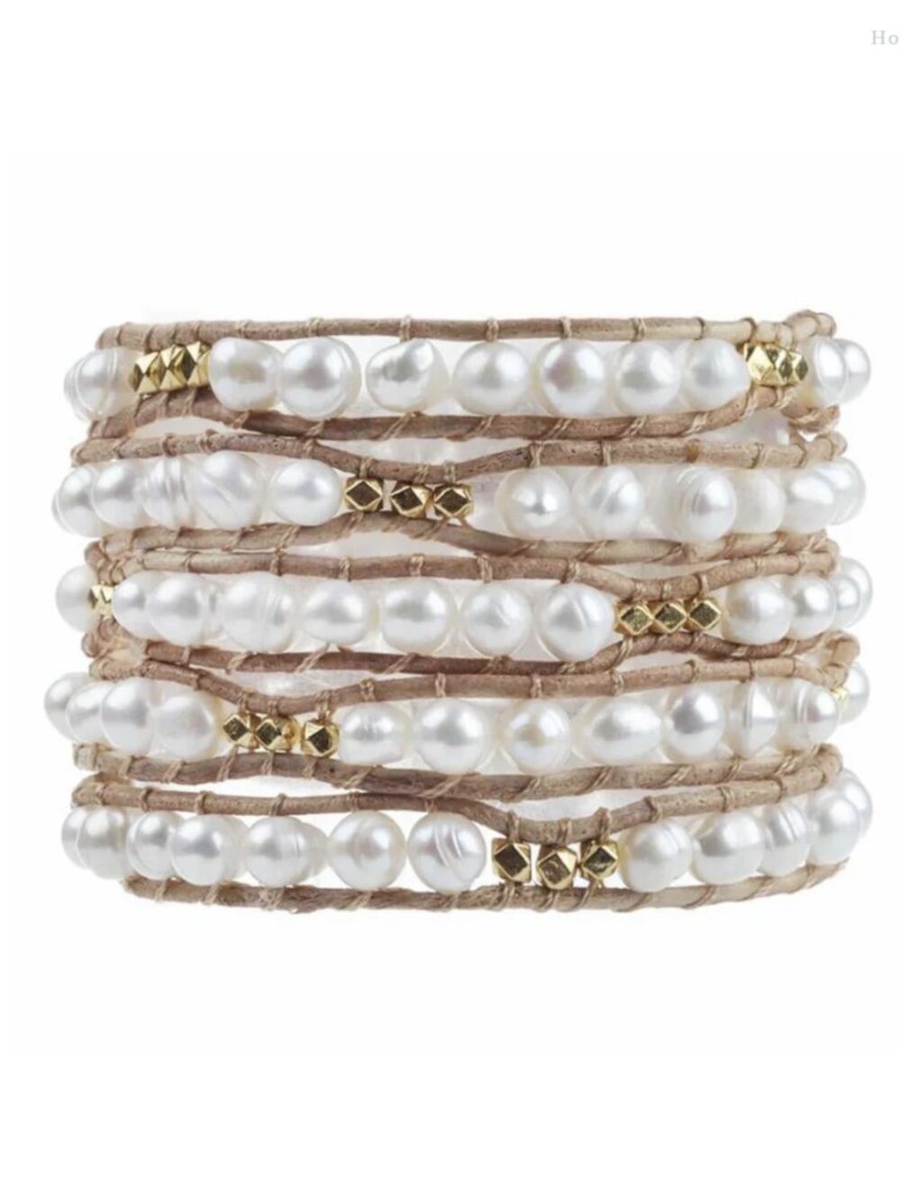 Victoria Emerson Freshwater Pearl Wrap Bracelet